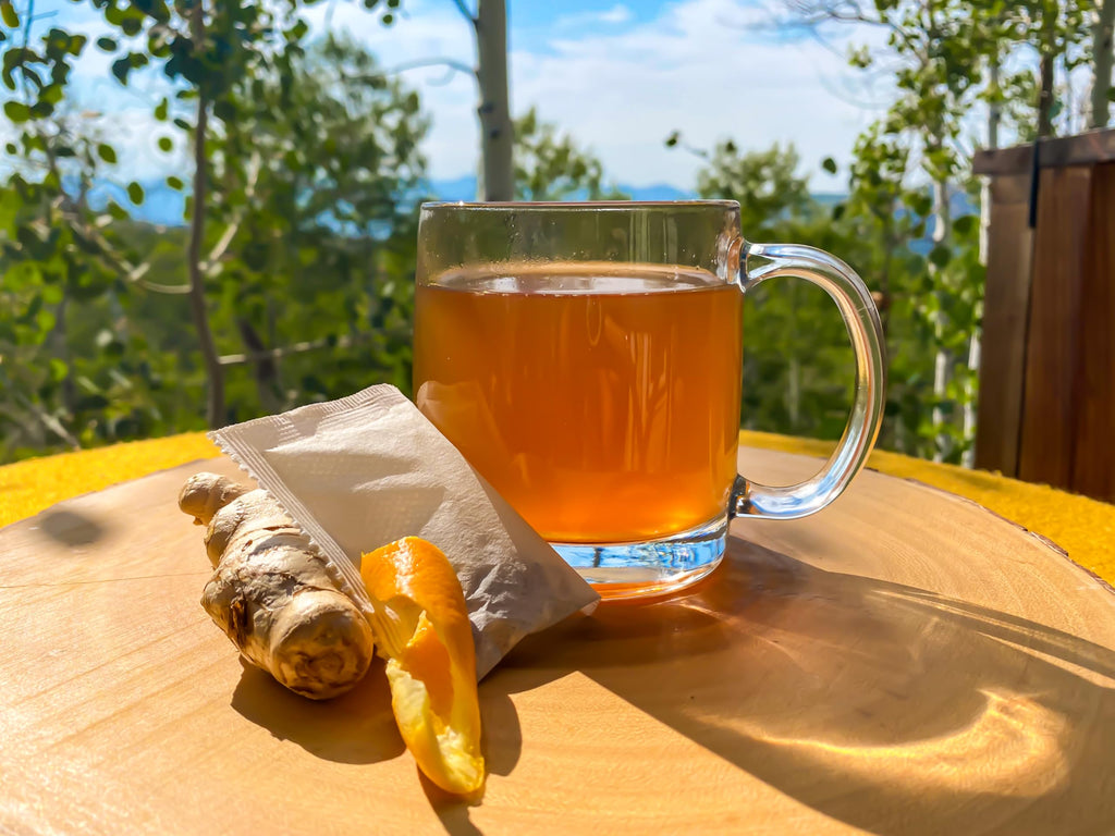 Jade Tea Organic Dandelion Root Tea For Liver Detox & Spleen Detox - Burdock Root, Ginger Root, & Orange Peel - Supports Liver, Gallbladder & Spleen Health - Apple Cinnamon Flavor