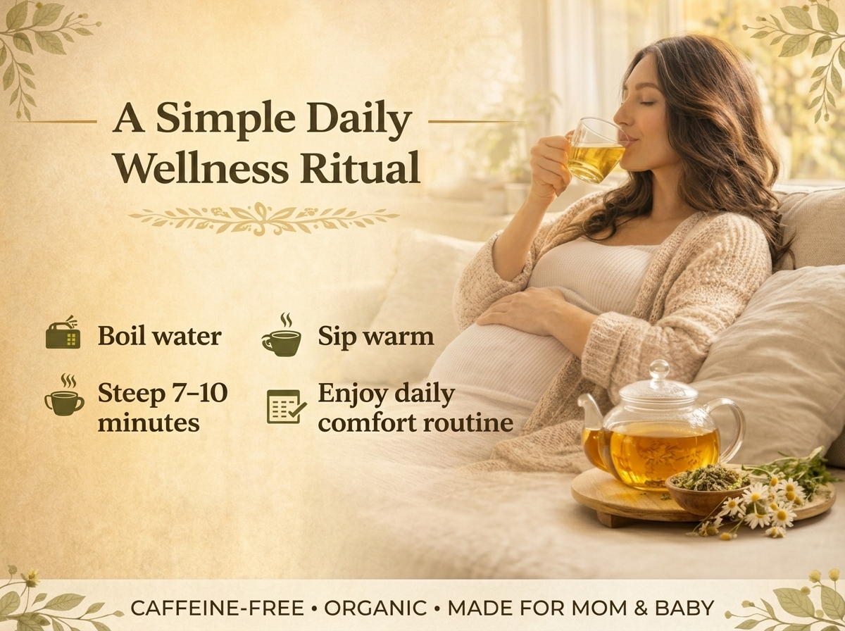 Jade Tea - Organic Second Trimester Pregnancy Tea | Uterine Toning Prep & Sustained Prenatal Mineral Support | Caffeine-Free, Fair Trade, Sustainable, Made In USA