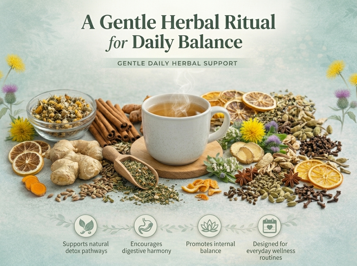 Jade Tea Organic Dandelion Root Tea For Liver Detox & Spleen Detox - Burdock Root, Ginger Root, & Orange Peel - Supports Liver, Gallbladder & Spleen Health