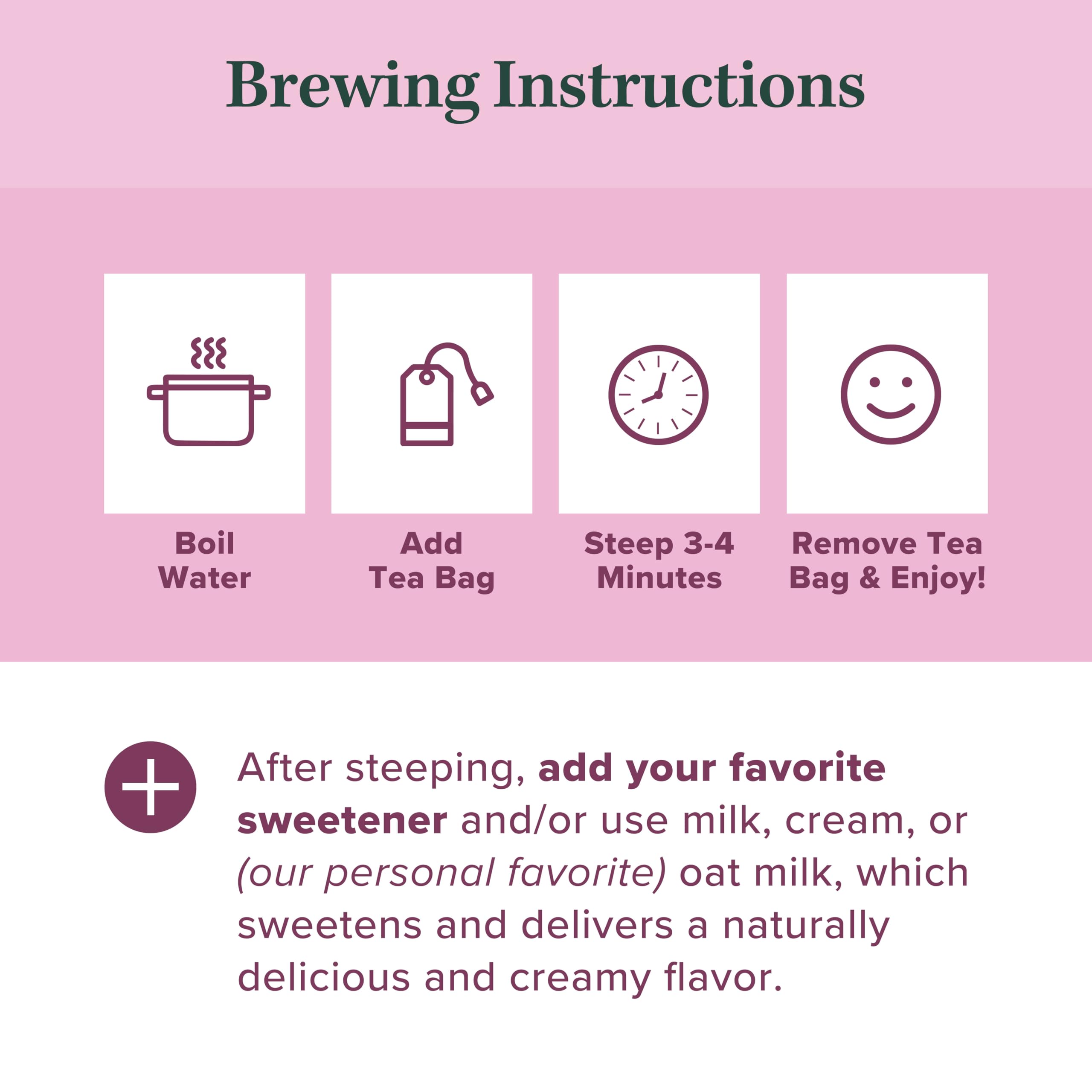 Organic Women's Fertility Tea - Red Raspberry Leaf, Lady’s Mantle, Red Clover, Chamomile, & Damiana Leaf, Hormone Balance Tea & Period Pain Relief, Made in USA, Fair Trade, & Sustainable