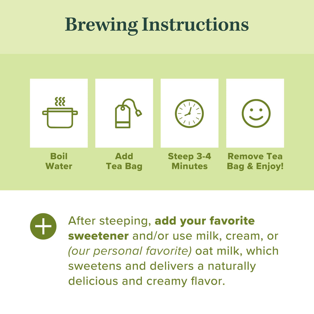 Organic Polyphenol Tea – Made in USA, Fair Trade, Sustainable Practices – 1 Pack of 25 Biodegradable Tea Bags