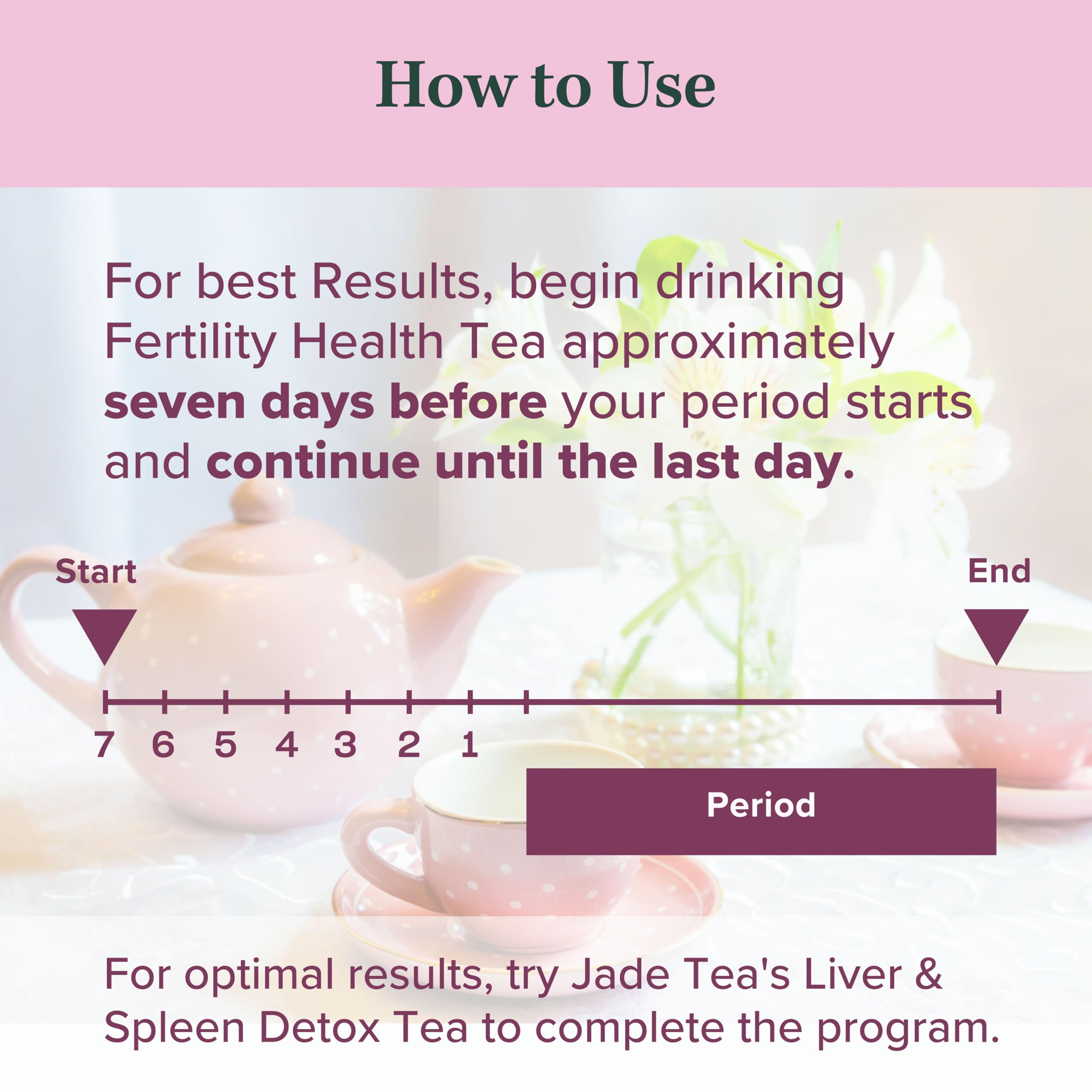 Organic Women's Fertility Tea - Red Raspberry Leaf, Lady’s Mantle, Red Clover, Chamomile, & Damiana Leaf, Hormone Balance Tea & Period Pain Relief, Made in USA, Fair Trade, & Sustainable